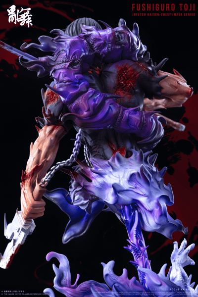 【預購】咒術迴戰 水墨破碎風1/6半身像第一彈 天與暴君-伏黑甚爾 X 亂舞工作室7