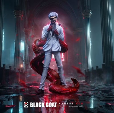 【現貨秒發】東京喰種 黑山羊 金木研 X Black and White(BW)1