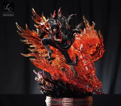 【現貨秒發】火影忍者 須佐宇智波鼬 ( 可亮燈 ) X USU工作室1