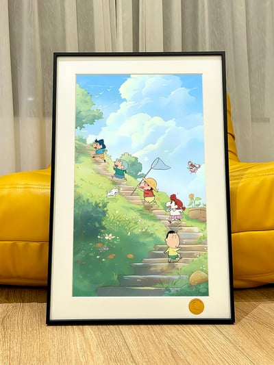 【預購】蠟筆小新《登山春日部》動漫裝飾畫 X 星空工作室3