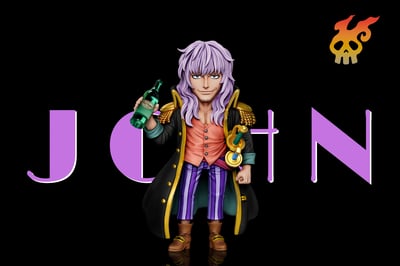 【預購】海賊王 洛克斯海賊團第八彈 約翰船長 X A+研究所3