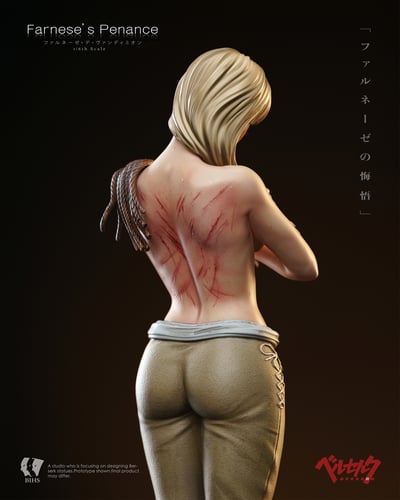 【預購】劍風傳奇 法爾納塞「罪罰之刻」雕像 X ironheart+BIHS9