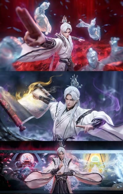 【售罄展示追加請私訊客服@toystationtw】仙逆 王林 化神期 可動人偶 CC9146 X CosmicCreations朗宙7