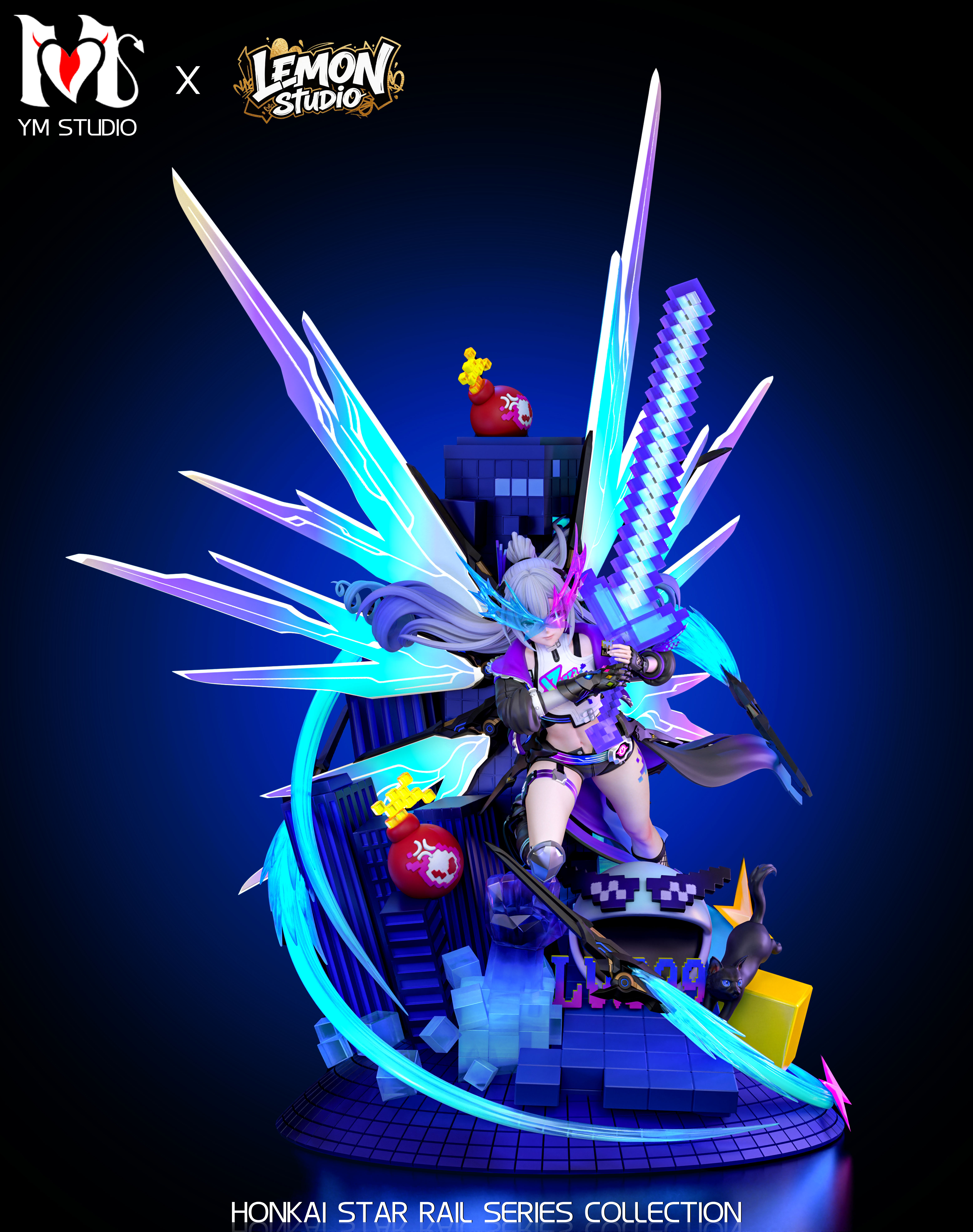 【預購】崩壞星穹鐵道 狼尊 銀狼Lv999. X 欲夢+Lemon5