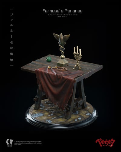 【預購】劍風傳奇 法爾納塞「罪罰之刻」雕像 X ironheart+BIHS12