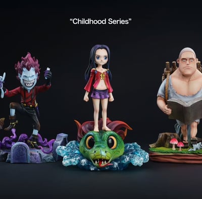 【預購】海賊王 七武海童年系列最後一彈 莫利亞&大熊&女帝 X 大熊社1