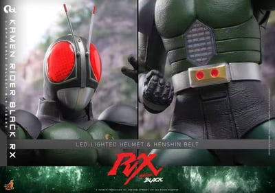【售罄展示追加請私訊客服@toystationtw】《假面騎士Black RX》TMS179 X HOTTOYS9