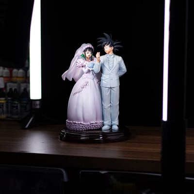 【預購】七龍珠 私服系列——琪琪&悟空結婚 X DB-Studio1