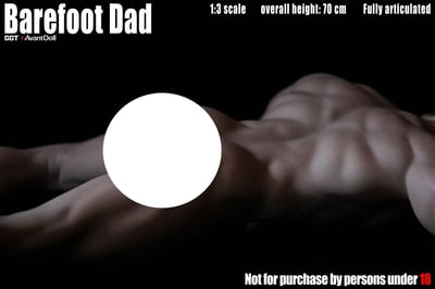 【預購】全能老爹 第一彈 全矽膠1/3 成人可動玩偶 X GGT-studio & AvantDoll16