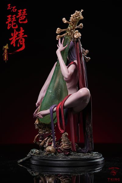 【預購】《玉石琵琶精》雕像 X Crazy Cube+TKing Toys5
