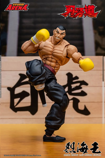 【預購】刃牙系列 烈海王 可動人偶 BHSA05 X Storm Collectibles15