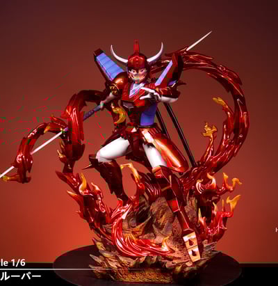 【預購】魔神壇鬥士 必殺系列001 火焰神—真田遼 X 劍影工作室1