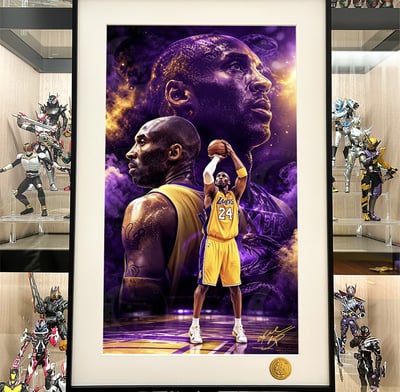 【預購】NBA《致科比》動漫裝飾畫 X 星空工作室1