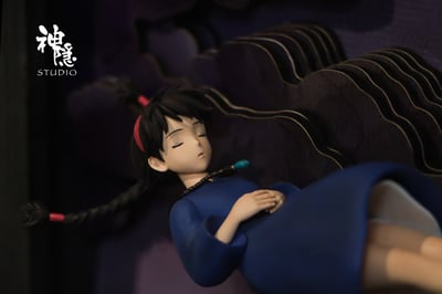 【預購】宮崎駿 壁掛系列 天空之城-墜落的相逢 X 神隱工作室7