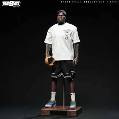 【預購】NBA 1/6收藏級可動人偶套裝 詹姆斯中國行 X Reset-Studio1