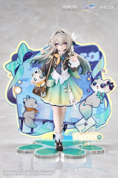 【預購】崩壞：星穹鐵道 RISE UP+系列 小不點貓貓系列手辦 流螢Ver. X RIBOSE2