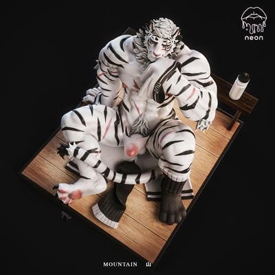 【預購】明日方舟 雙動作 雙形態 同人 山 X NEON-Studio4