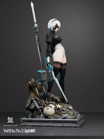 【預購】尼爾機械紀元 雙比例 2B X Anonymous無名6