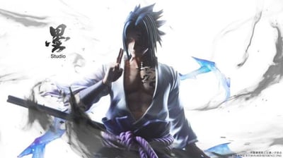 【廠商現貨】火影忍者 共鳴系列 第一款 宇智波佐助 X 墨影 INK2