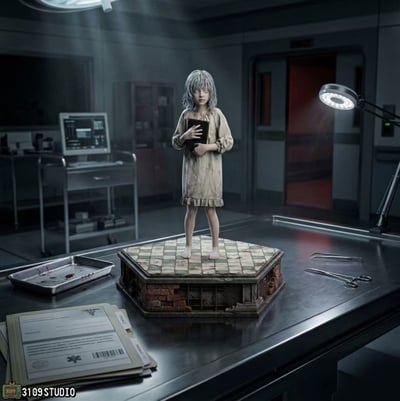 【售罄展示追加請私訊客服@toystationtw】惡靈古堡 神秘女孩 艾米莉＆葛蕾絲 X 3109工作室2