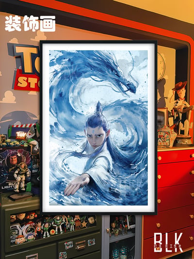【預購】魔童鬧海 《哪咤/敖丙》遊戲動漫裝飾畫&冰箱貼 X 巴洛克工作室7