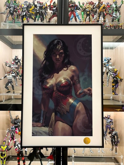 【預購】DC《復古風女俠》裝飾畫 X 星空工作室2