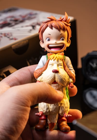 【售罄展示追加請私訊客服@toystationtw】宮崎駿 人物之《馬魯克抱茵茵狗》X 龍喵工作室4