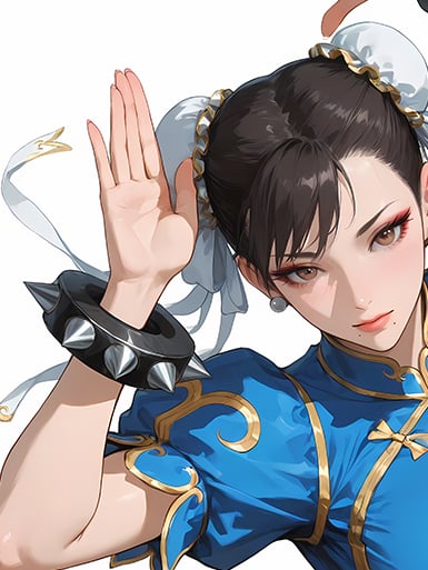 【預購】街頭霸王《街霸春麗》動漫裝飾畫&冰箱貼 X 巴洛克工作室5