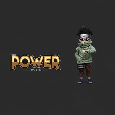 【預購】火影忍者 童年系列12小強—志乃 X Power -Studio1