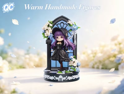 【預購】葬送的芙莉蓮 Q版黑白洛麗塔 芙莉蓮&菲倫 X 啟晨工作室9