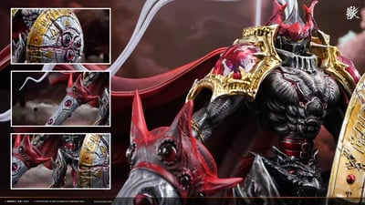 【預購】數碼寶貝 寫實怪獸風第一彈 紅蓮騎士 公爵獸 X 獸Studios3