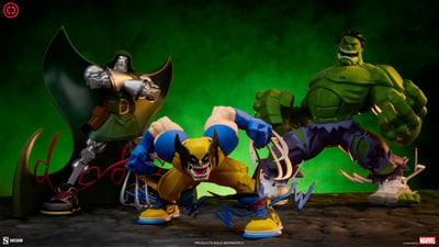 【售罄展示追加請私訊客服@toystationtw】設計師創意造型 Dr. Doom 毀滅博士 700251 X Sideshow7