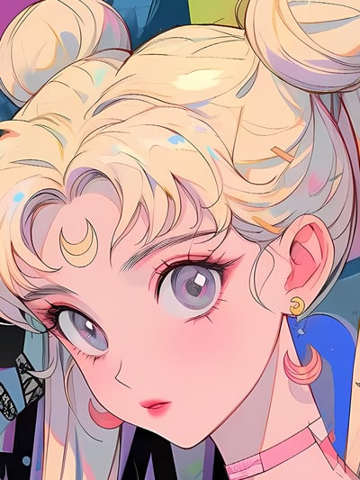 【預購】美少女戰士《潮派水冰月》動漫裝飾畫 X 星空工作室6