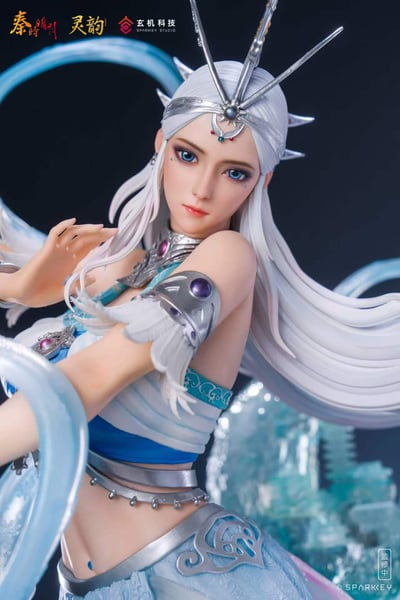 【預購】秦時明月 動畫 1/4比例雕像 雪女《飛雪玉花》X 靈韻工作室4