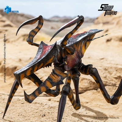 【售罄展示追加請私訊客服@toystationtw】星河戰隊 戰士蟲 可動人偶 EBS0487 X HIYA海雅5
