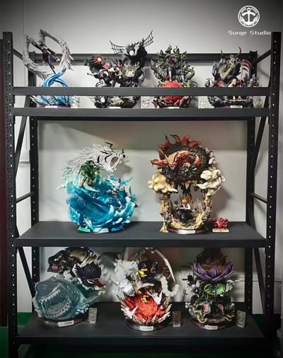 【現貨秒發】火影忍者 真男人之戰 凱vs鬼鮫 X 巨浪模玩9