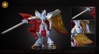 【預購】數碼寶貝 雙配色 阿爾法獸 X 太陽模玩8