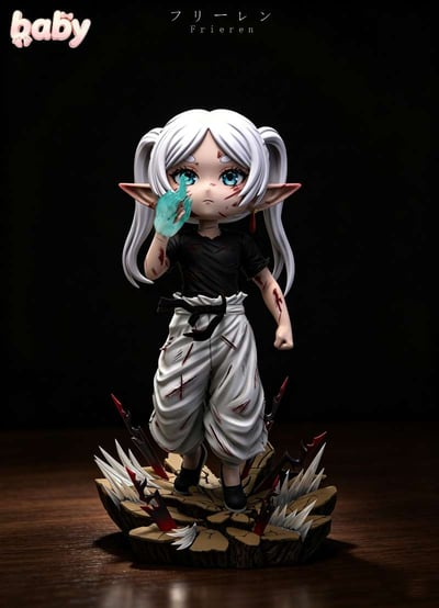 【預購】間諜家家酒+咒術迴戰+葬送的芙利蓮 安妮亞cos變裝戰損五條悟&芙利蓮 X Baby模玩7