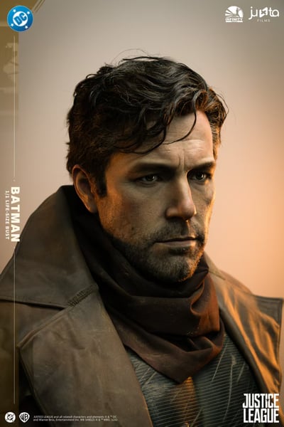 【售罄展示追加請私訊客服@toystationtw】《紮克·施耐德版正義聯盟》1/1半身像 噩夢版蝙蝠俠 X 開天工作室6