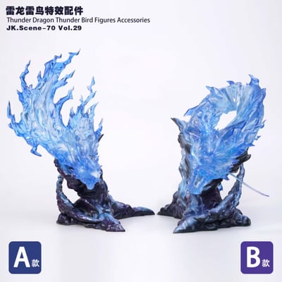 【預購】海賊王 雷龍&雷鳥特效配件 ( 不含人物 ) X JacksDo6