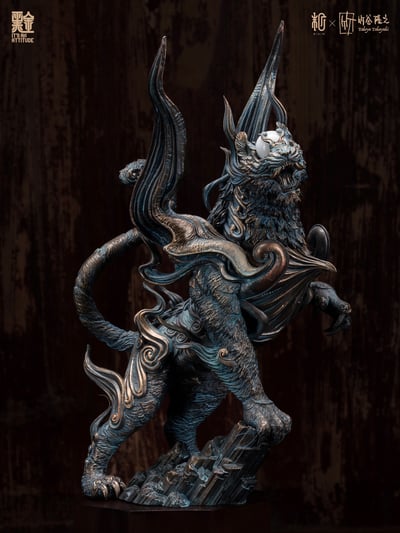 【預購】四神之印・白虎 黑金塗裝版 X 末那末匠 ＆竹谷隆之7