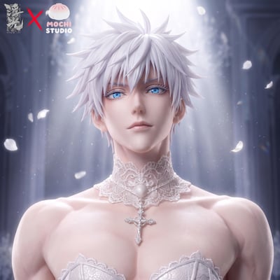 【預購】咒術迴戰 美男婚紗cos系列：001 五條 X MOCHI麻薯3