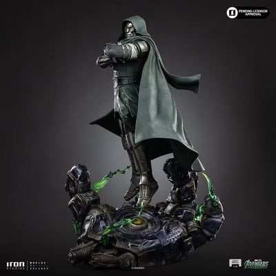 【售罄展示追加請私訊客服@toystationtw】Marvel漫威 Doctor Doom 毀滅博士 MARCAS143226-14 X Iron-Studio5