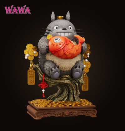【補款】宮崎駿 三版本 招財系列-招財龍貓 X WAWA-Studio2