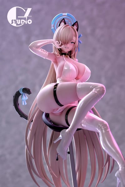 【預購】碧藍檔案 膠衣貓女郎 雙配色 明日奈 X GZ工作室6