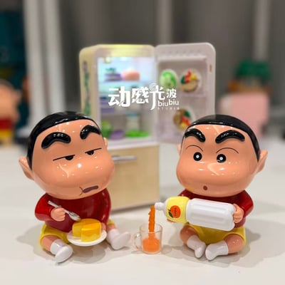 【預購】蠟筆小新 第15彈倒果汁小新&第16彈食蛋糕小新 X 動感光波工作室3