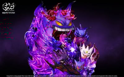 【現貨秒發】寶可夢 畢業雕像系列第四彈 耿鬼 X Emo3