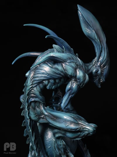 【預購】異形小雕像（可做筆架）X Pixel blender（PB）6