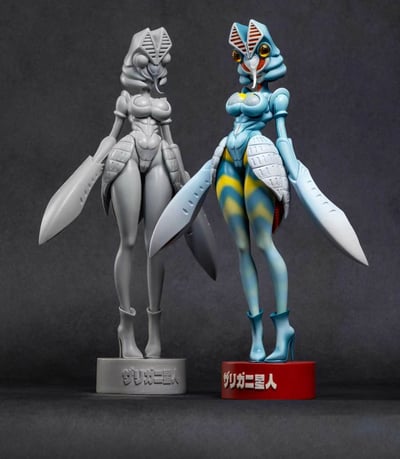 【預購】奥特曼 小龍蝦星人 X 怪獸天堂工作室6