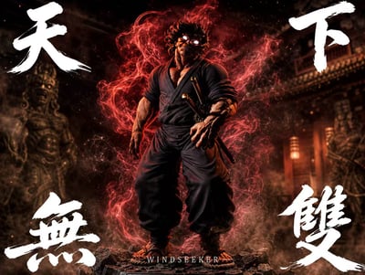 【預購】天下無雙 雙比例 二天一流 X Windseeker5